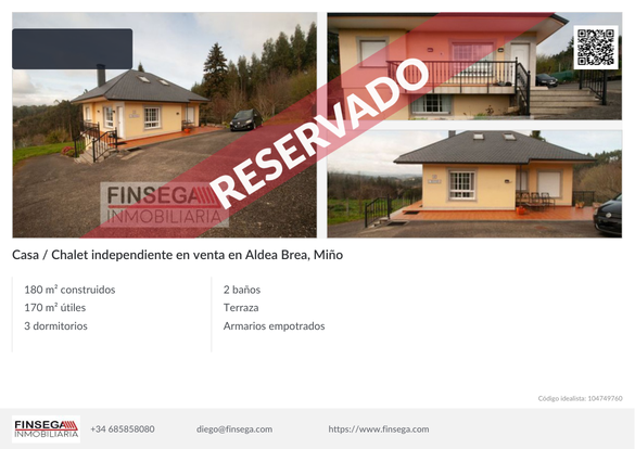 Casa en Aldea Brea, Miño