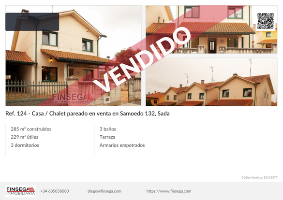 Casa en Samoedo, Sada
