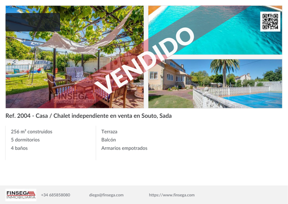 Casa en Souto, Sada