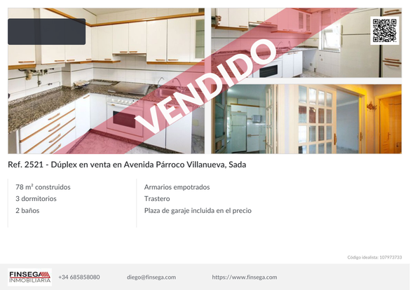 Dúplex en Av. Párroco Villanueva, Sada
