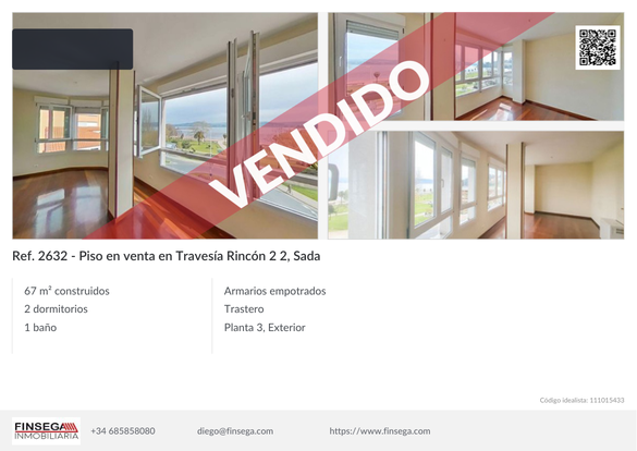 Piso en Travesía Rincón, Sada